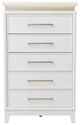 Liberty Furniture Reflections Pearl White Chest with Lights-0
