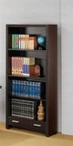 Coaster® Skylar Cappuccino 5-Shelf Bookcase With Storage Drawer-1
