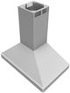 Vent-A-Hood® 42" Stainless Steel ARS Duct-Free Island Range Hood-1