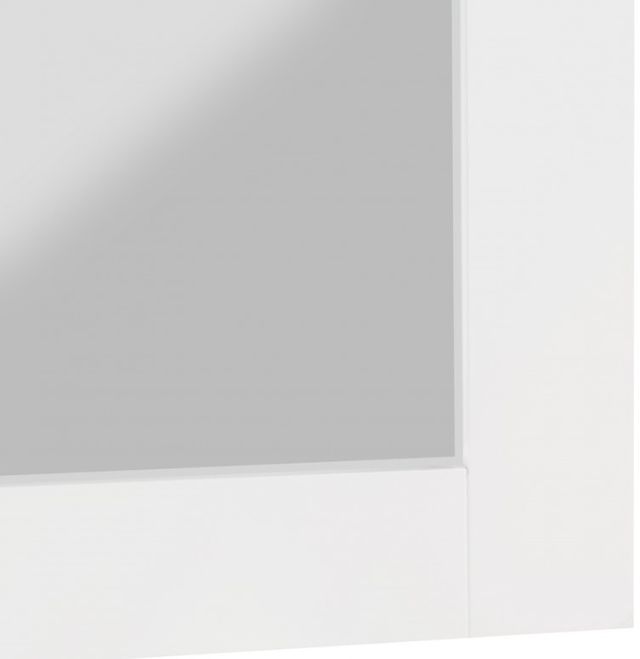 Meridian Furniture Monad White 30" Mirror-3