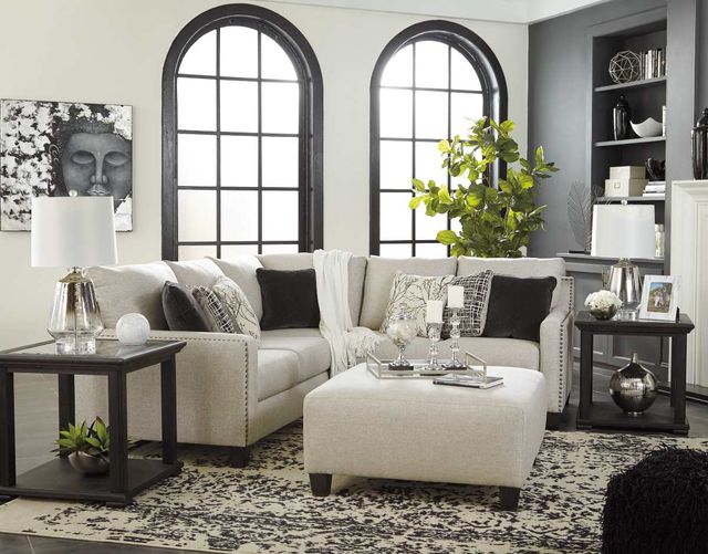 Signature Design by Ashley® Hallenberg 2-Piece Fog Living Room Seating Set-3
