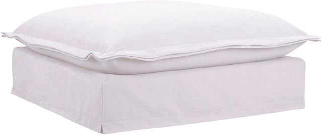 Moe's Home Collection Olivia White Ottoman-0
