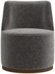 Bassett Mirror Burke Contessa Charcoal Accent Chair-1