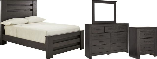Signature Design by Ashley® Brinxton 4-Piece Multi King Panel Bed Set-0