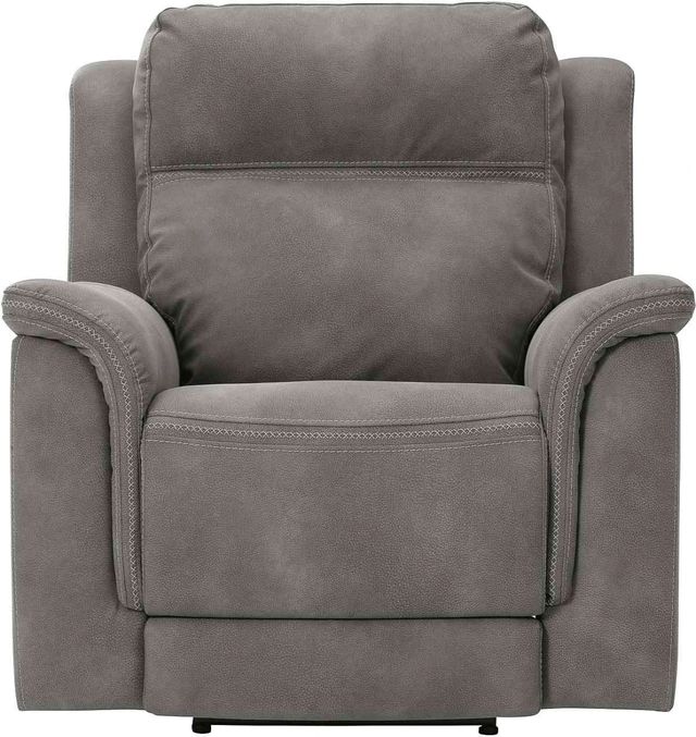 Signature Design by Ashley® Next-Gen DuraPella Slate Power Recliner with Adjustable Headrest-1