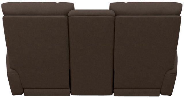 La-Z-Boy® Cassian Mocha Manual Reclining Loveseat with Console-4