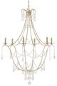 Currey & Company Elizabeth Silver Granello Chandelier-0