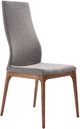 Armen Living Parker 2-Piece Gray Dining Chair-0