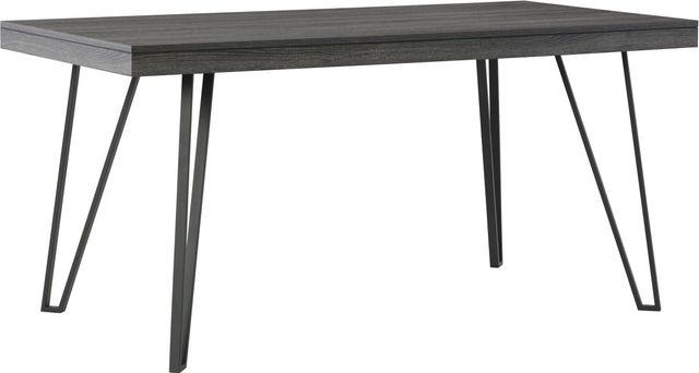 Signature Design by Ashley® Strumford 7-Piece Black/Charcoal Dining Table Set-1