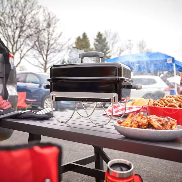 Weber® Go-Anywhere® 20" Black Charcoal Portable Grill-4