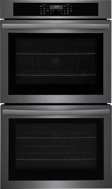 Frigidaire® 30" Black Stainless Steel Electric Double Wall Oven-0