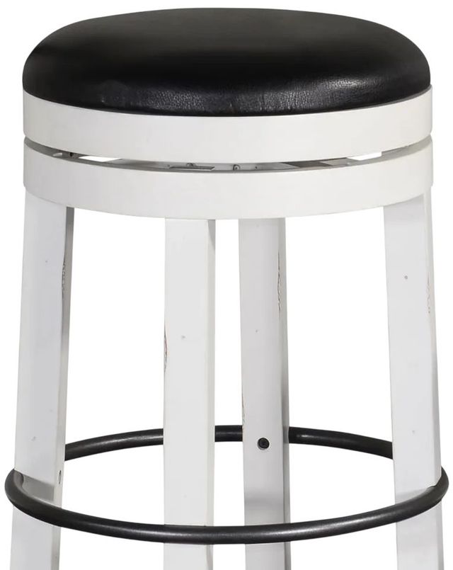 Sunny Designs™ Carriage House European Cottage 30" Swivel Stool with Cushion Seat-2