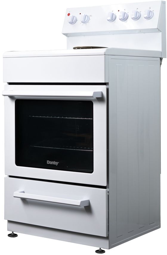 Danby® 24" White Freestanding Electric Range-3