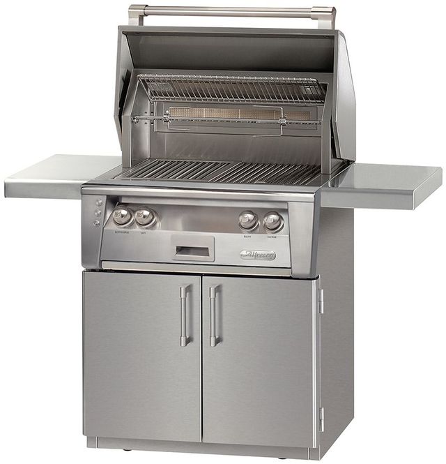 Alfresco™ 30" Standard Grill Cart-Stainless Steel-1