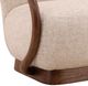 Dovetail Furniture Linfield Brown/Field Fawn Occasional Chair-4