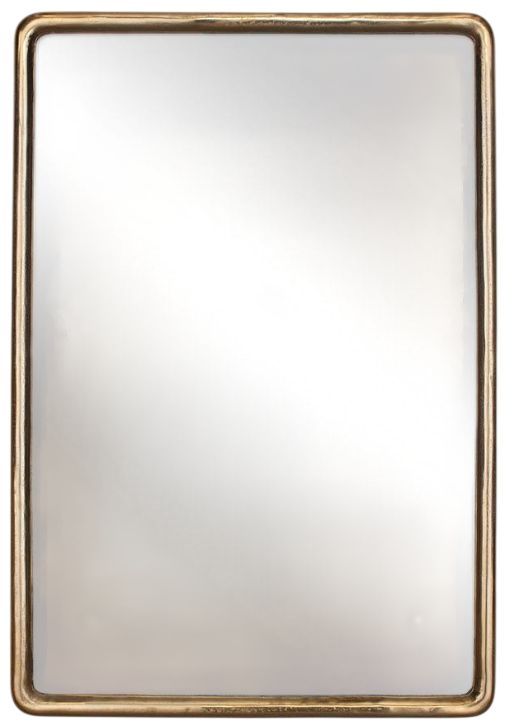 Uttermost® Burton Antique Brass Indoor-Outdoor Mirror-0
