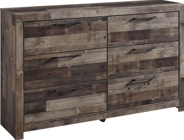 Benchcraft® Derekson 3-Piece Multi Gray Twin Panel Bed Set-2