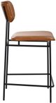 Moe's Home Collection Sailor Brown Counter Stool-2