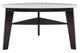 Steve Silver Co. Carrara White Counter Hight Dining Table with Ebony Base-0