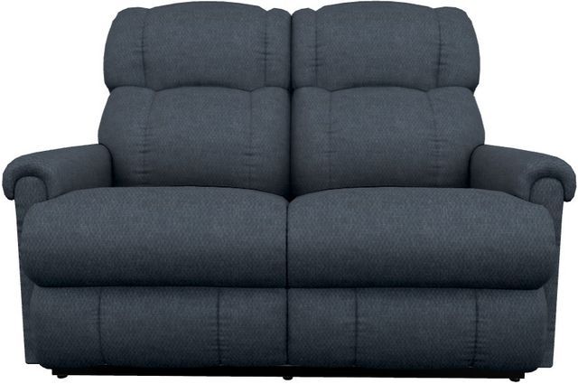 La-Z-Boy® Pinnacle Navy Power Reclining Loveseat with Headrest-1
