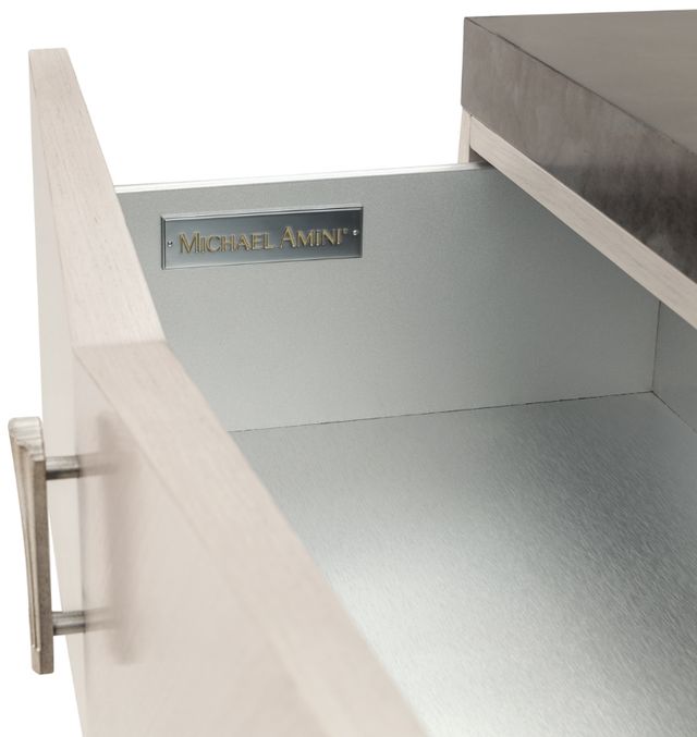 Michael Amini® Fantosini Silver Leaf Mule Chest-4