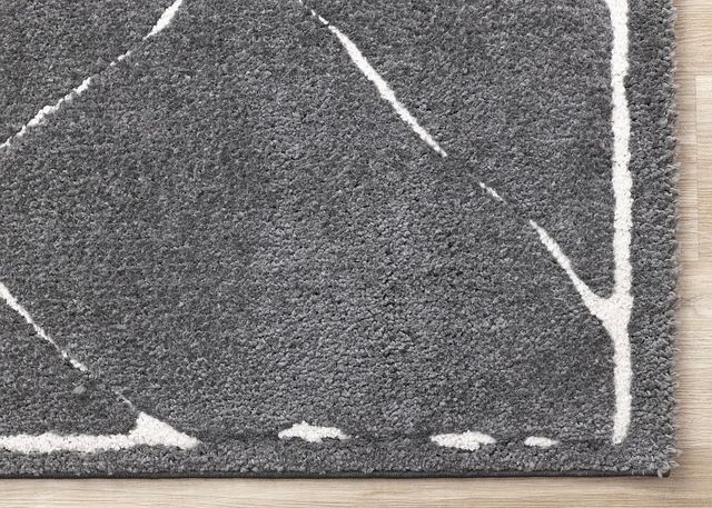 Kalora Interiors Talia Grey/White 5'x8' Area Rug-4