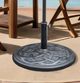 Furniture of America® Duro Black Round Umbrella Base-1