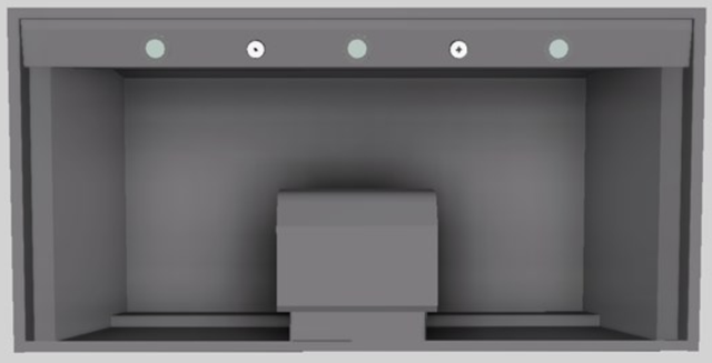 Vent-A-Hood® Designer Series 48" Gunsmoke Wall Mounted Range Hood-3