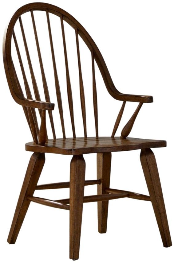 Liberty Furniture Hearthstone Ridge 7-Piece Tobacco Dining Set-3