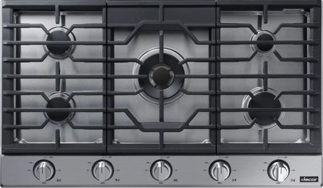 OUT OF BOX Dacor® Transitional Style Collection 36" Stainless Steel Gas Cooktop-0