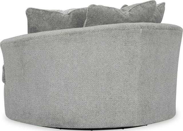 Signature Design by Ashley® Casselbury Cement Oversized Swivel Accent Chair-2