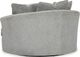 Signature Design by Ashley® Casselbury Cement Oversized Swivel Accent Chair-2