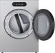 LG SIGNATURE 9 Cu. Ft. Brushed Platinum Steel Front Load Gas Dryer-4
