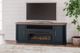 Signature Design by Ashley® Landocken Slate Blue TV Stand with Electric Fireplace-4