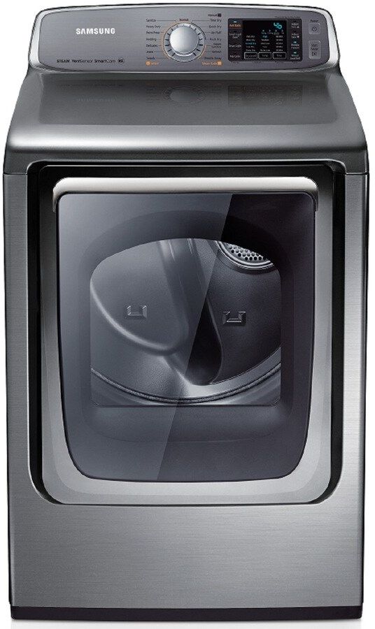 Samsung 7.4 Cu. Ft. Stainless Platinum Electric Dryer-0