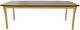 Mavin Customizable 42" x 66" Boat Extendable Dining Table with 2 Leaves-1