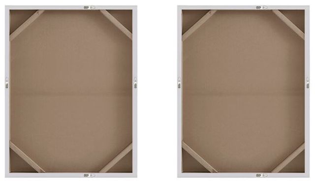Olliix by Madison Park Radiant Flatland 2 Piece Multicolor Glitter Canvas Art Hand Embellished Set-4