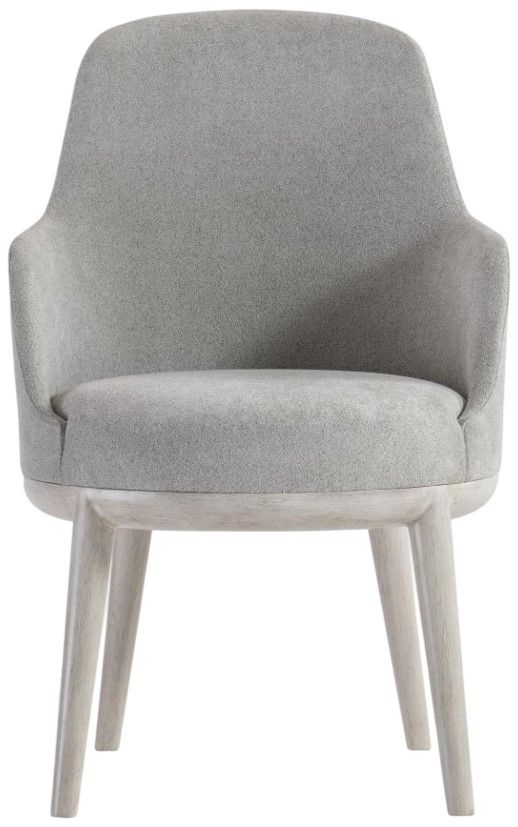 Bernhardt Sereno Gray Arm Chair-2