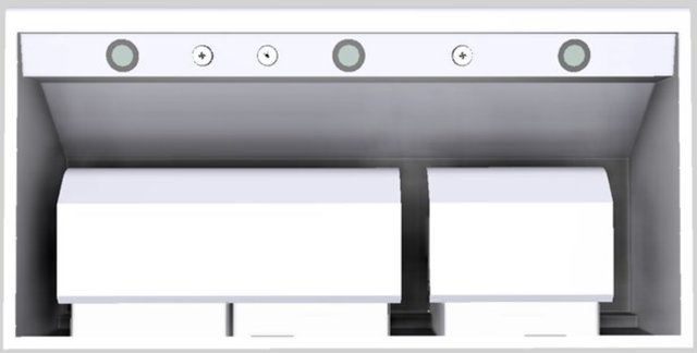 Vent-A-Hood® 42" White Under Cabinet Range Hood-2