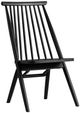 Intercon Arcadia Black Rake Back Windsor Chair-0