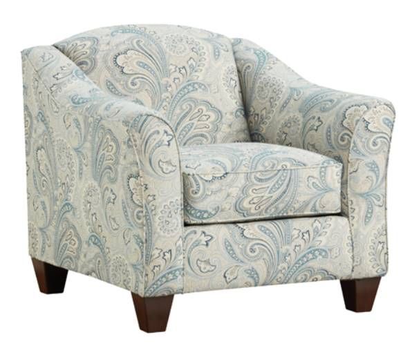 American Wholesale Furniture Lyla Doe Barilla Denim Accent Chair-0