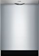 Bosch 300 Series 24" Stainless Steel Built-In Dishwasher-0