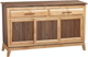 Whittier Wood® Furniture Addison Duet 54" Storage Console-0