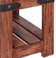 International Furniture Direct Parota II Brown Chairside Table-2