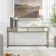Uttermost® Reflect Mirrored Top Console Table with Brushed Aged Gold Frame-1