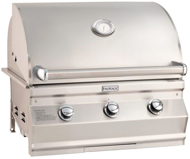 Fire Magic® Choice Multi-User 3-Burner Stainless Steel Built-In Gas Grill-0