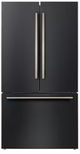 FORNO® Rivello 36 in. 17.5 Cu. Ft. Black French Door Refrigerator-0