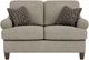 Flexsteel® Customizable Moxy Curved Sock Arm Loveseat-4