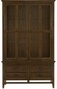 Mazin Furniture Frazier Park Brown Cherry Buffet & Hutch-0