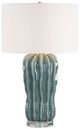 Uttermost® Niese Light Blue Glaze Table Lamp-3